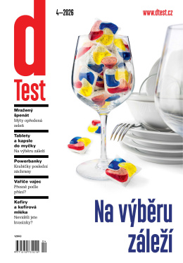 Aktuální číslo časopisu dTest 4/2026