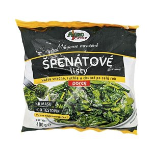 Agro Jesenice Špenátové listy porce