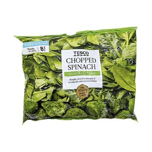 Tesco Chopped Spinach