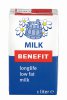 Milk benefit Longlife lowfat milk